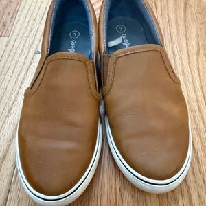Cat & Jack Brown Slip-On Dress Shoes